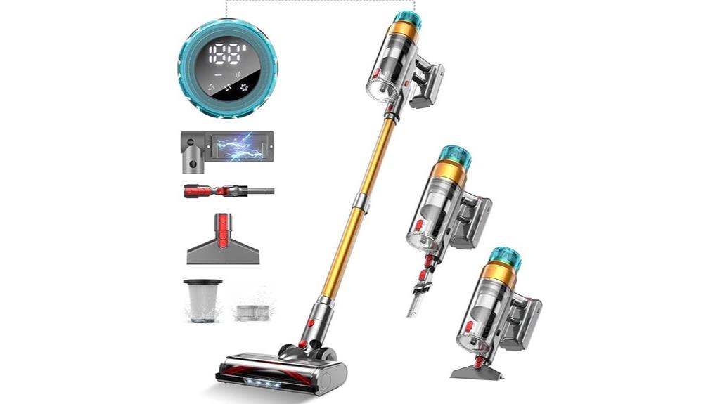 600w cordless stick vacuum