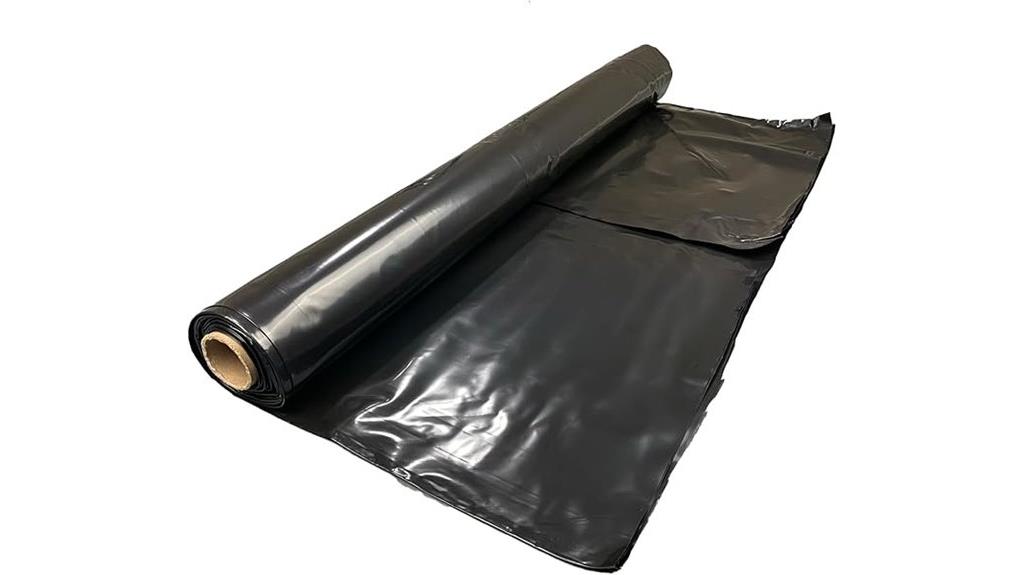 6 mil black underlay