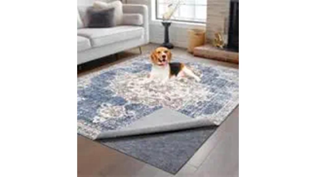 7x10ft non slip rug pad