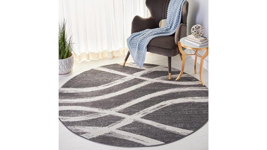 adirondack 12 inch round rug