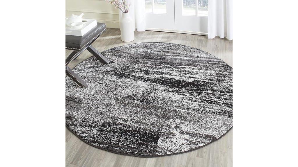 adirondack round area rug