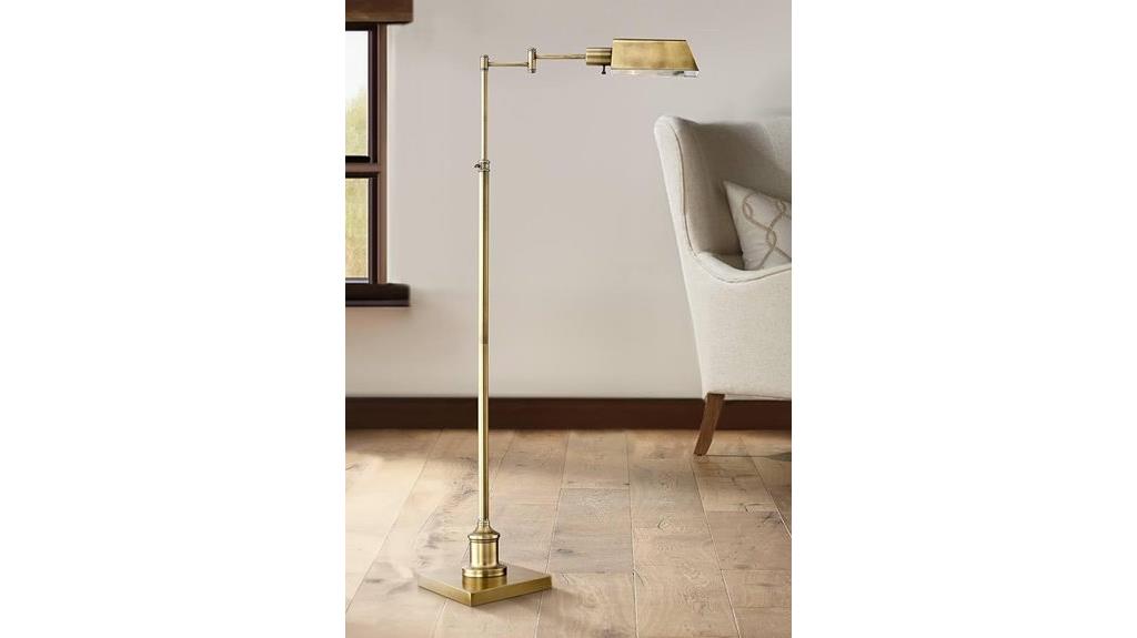 adjustable farmhouse floor lamp