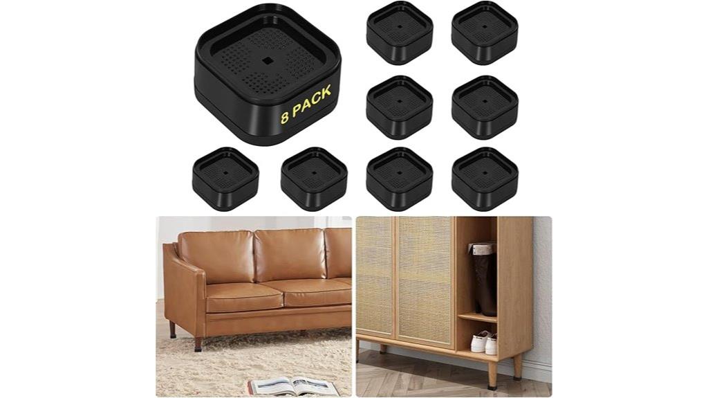 adjustable furniture riser set