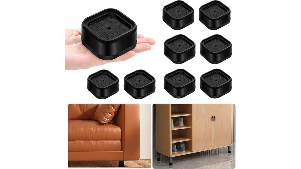 adjustable furniture risers pack
