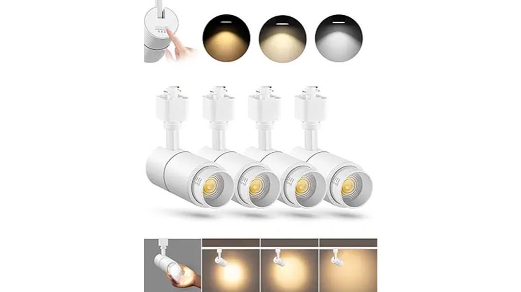 adjustable led track heads