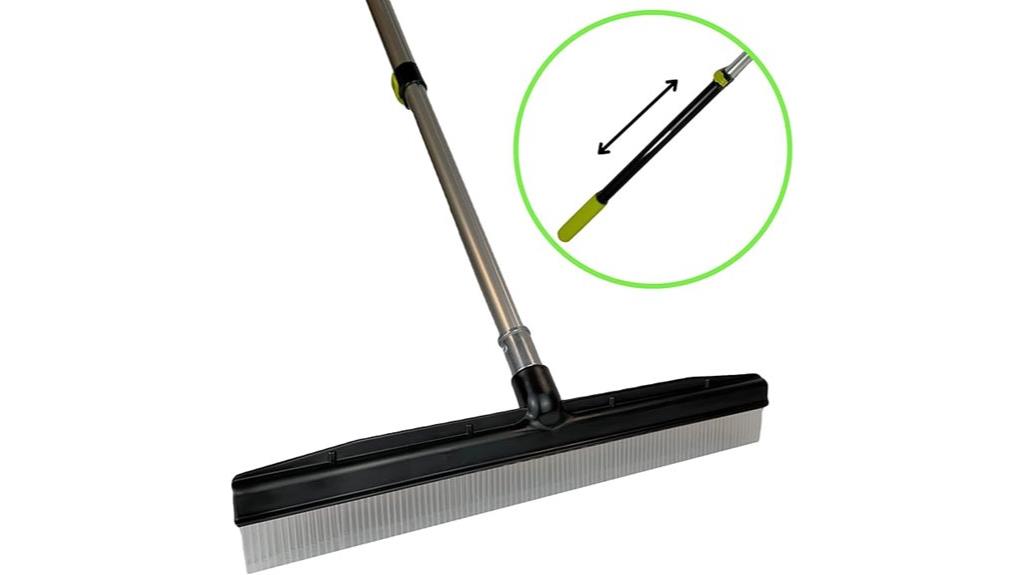 adjustable telescoping carpet groomer