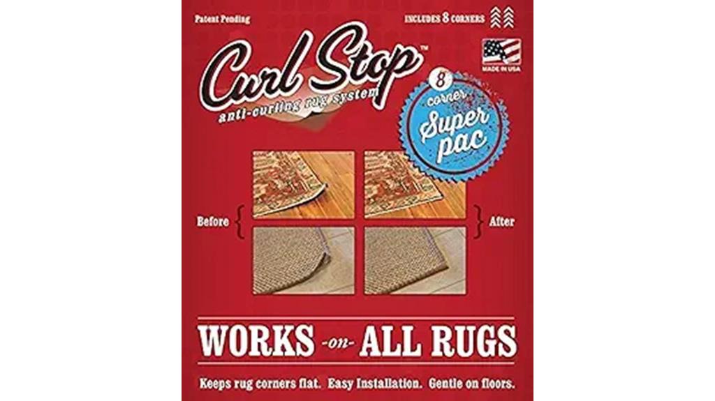 anti curl rug grip pack