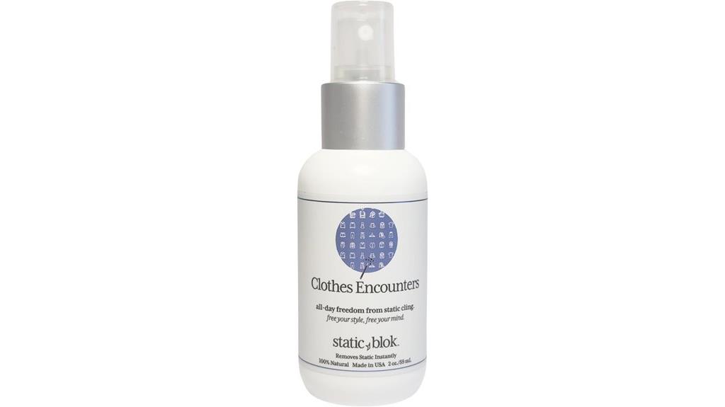 anti static clothing spray