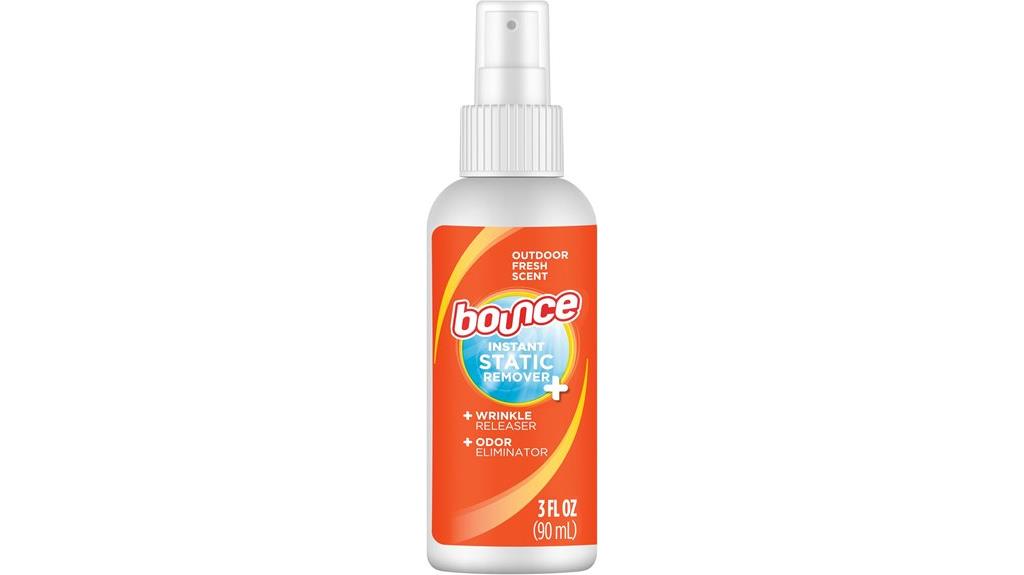 anti static fabric refresh odor elimination