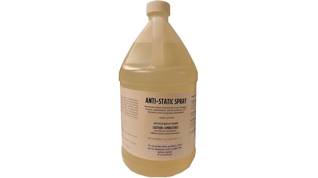 anti static spray gallon