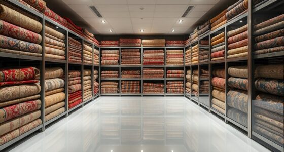 antique carpet climate storage