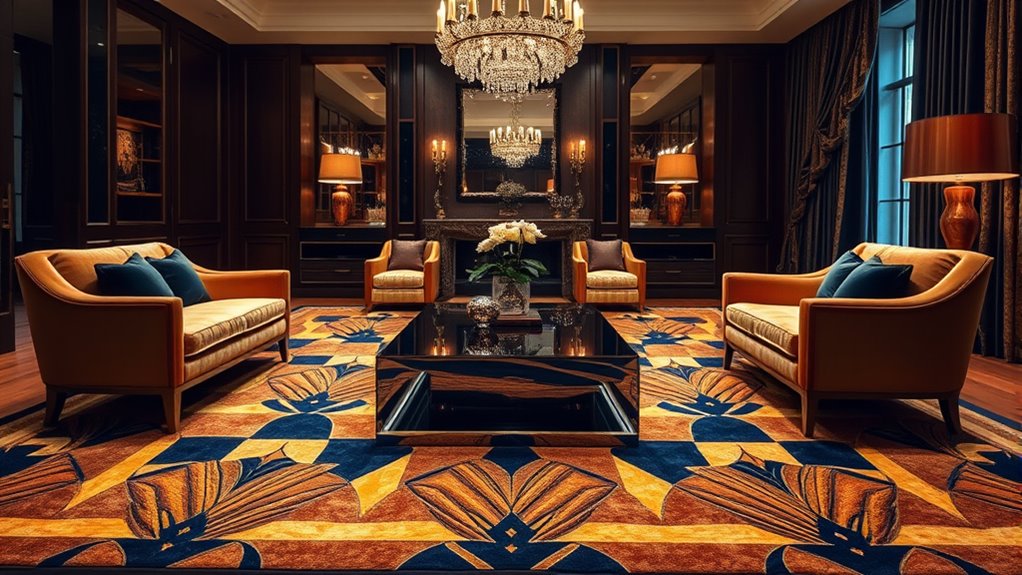 art deco rug resurgence