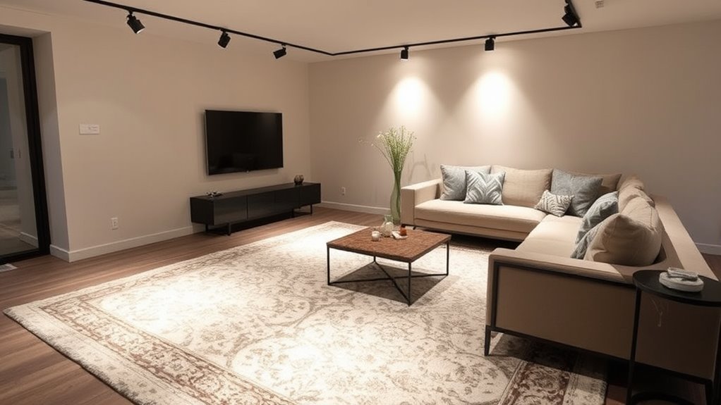assess space plan lighting layout