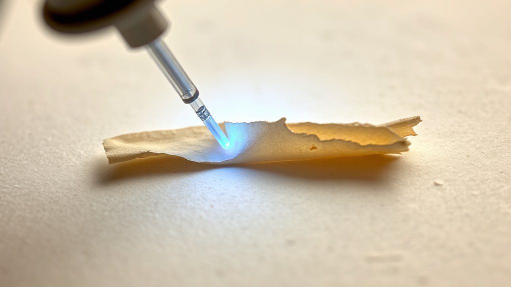 assessing artifact light sensitivity