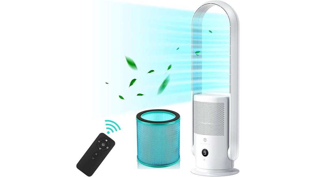 bladeless tower fan