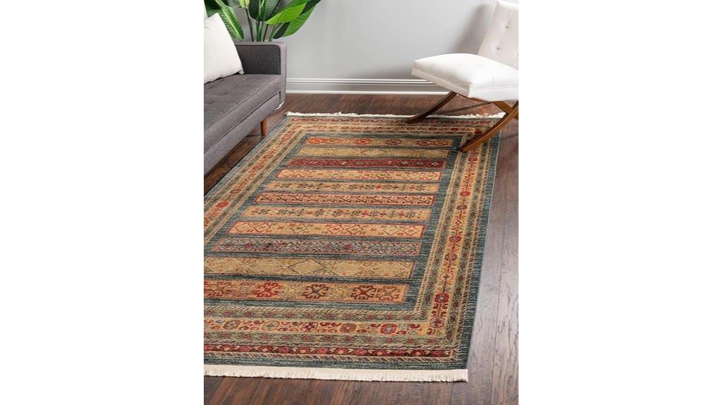 blue kashkuli gabbeh rug