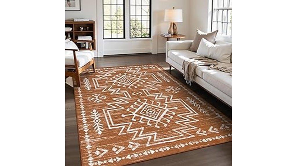 boho 5x7 living room