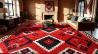 bold tribal pattern rugs