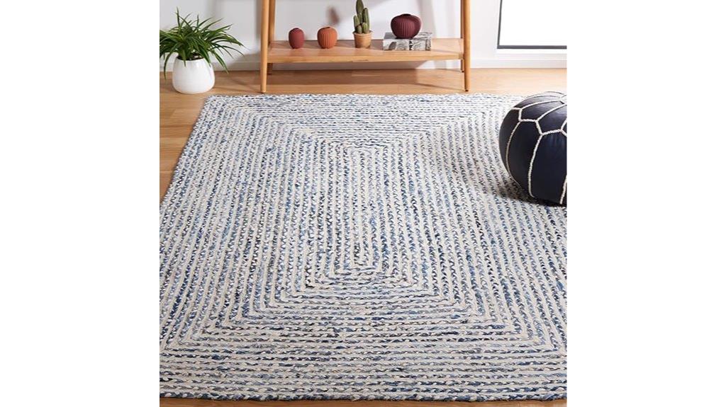 braided collection area rug