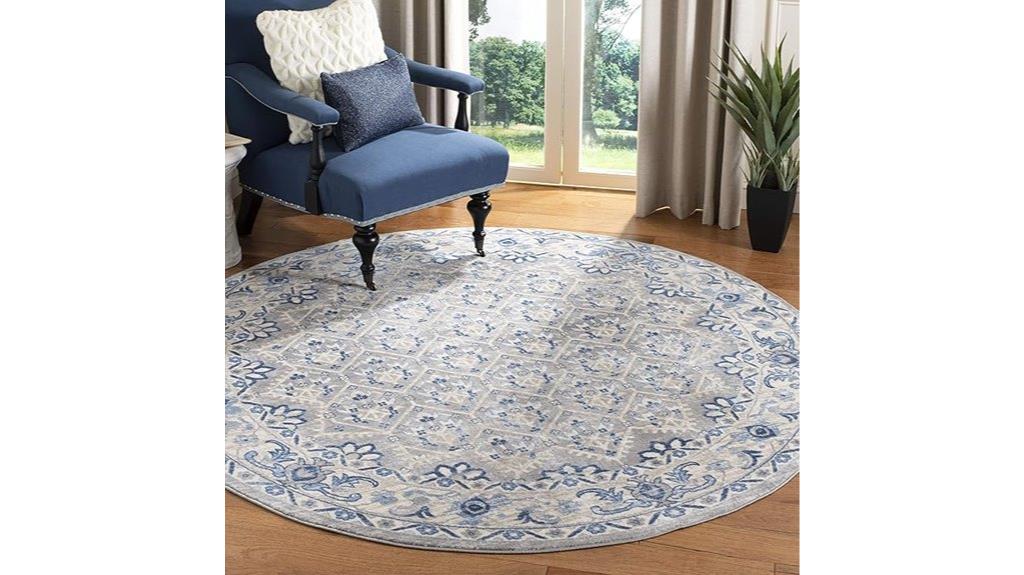 brentwood 8 foot round rug
