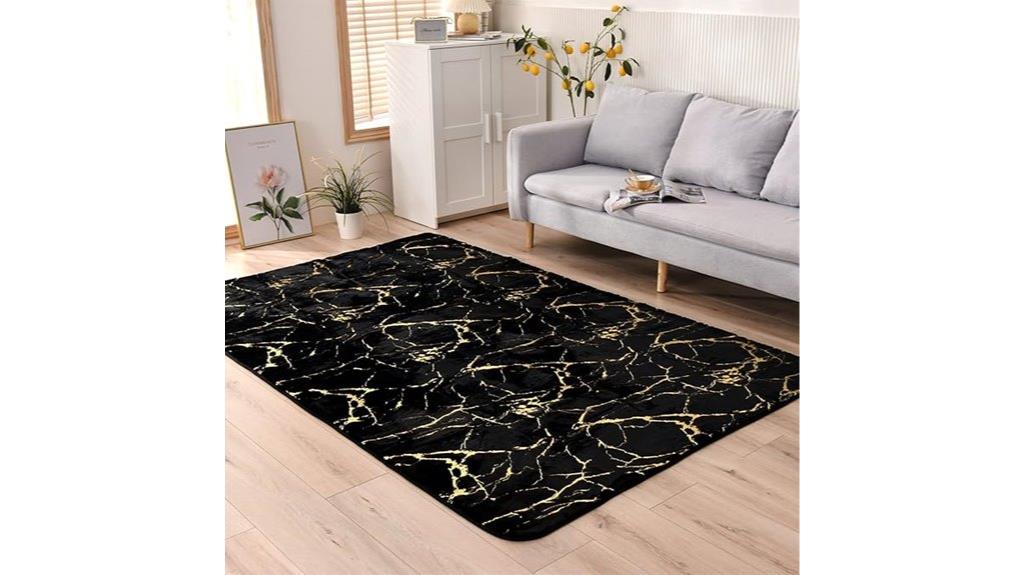bronzed soft area rug