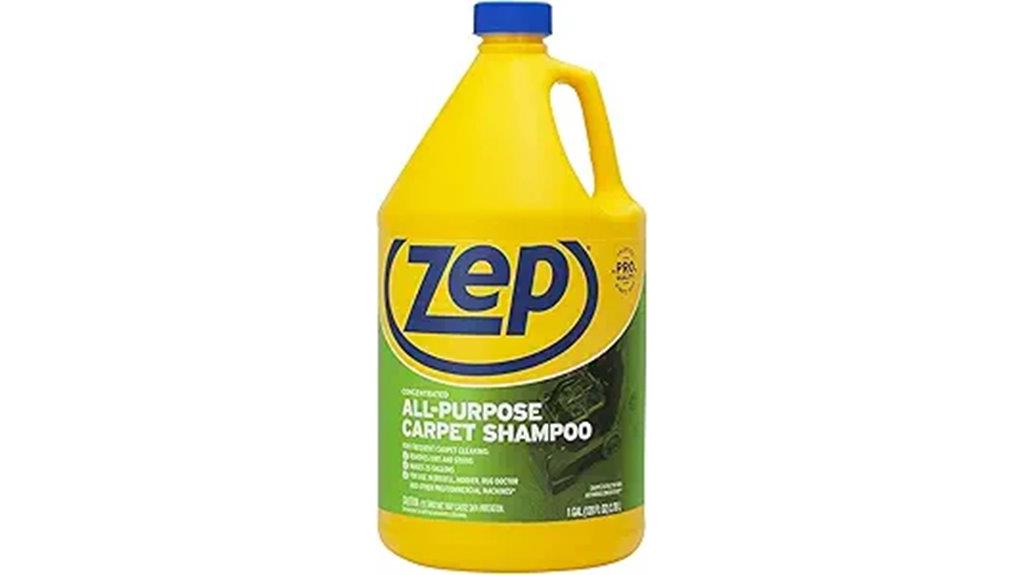 carpet shampoo concentrate gallon