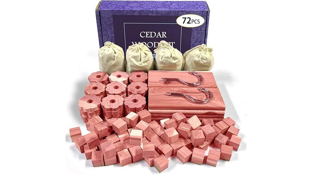 cedar blocks for storage