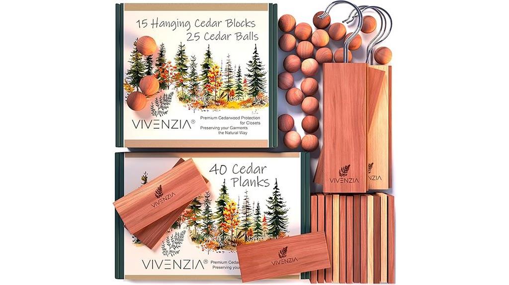 cedar clothes storage blocks