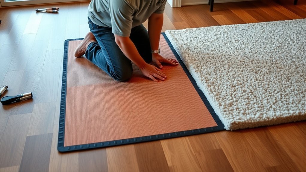 check rug and padding compatibility