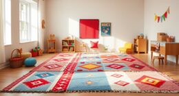 child safe stylish wool rugs