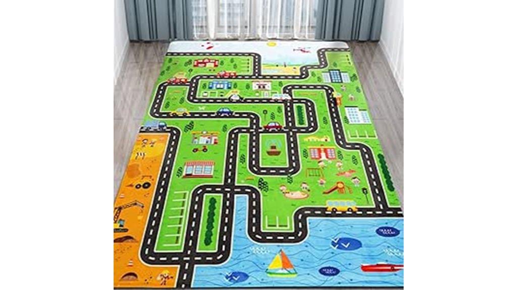 children s city road playmat