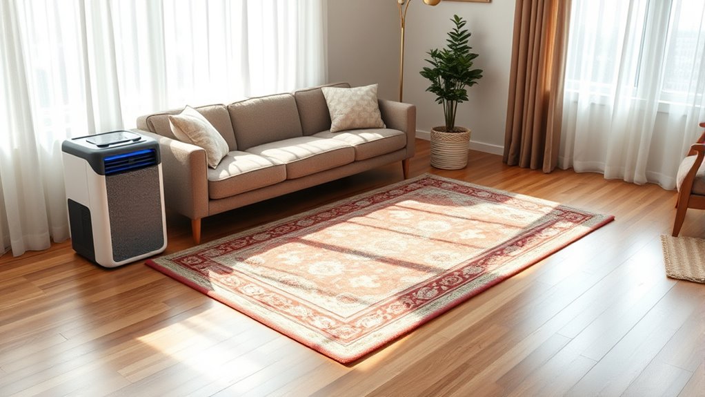 choose breathable rug materials
