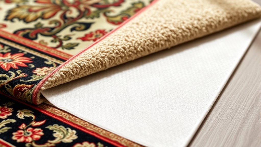 choose durable safe rug padding