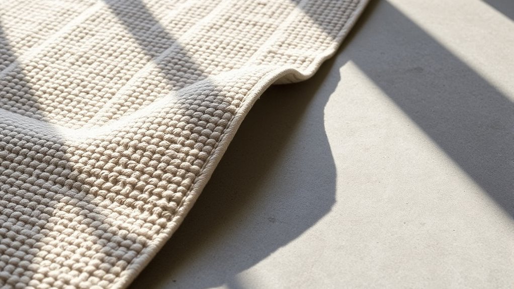 choose moisture resistant rug materials
