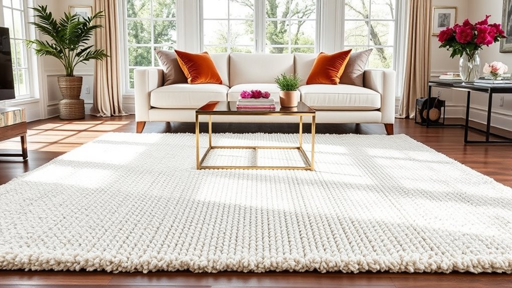 choose rug material wisely