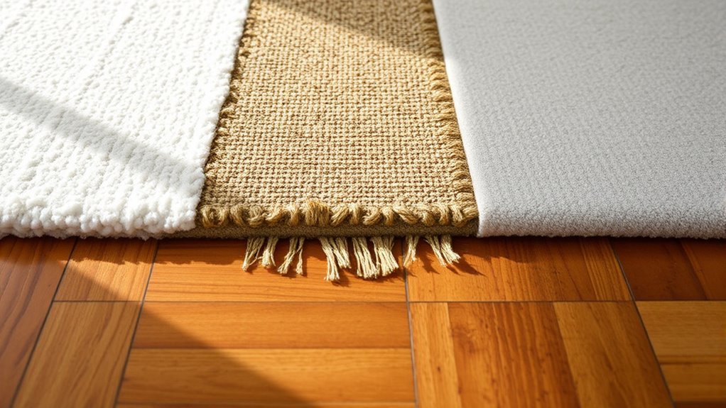 choosing appropriate rug backing