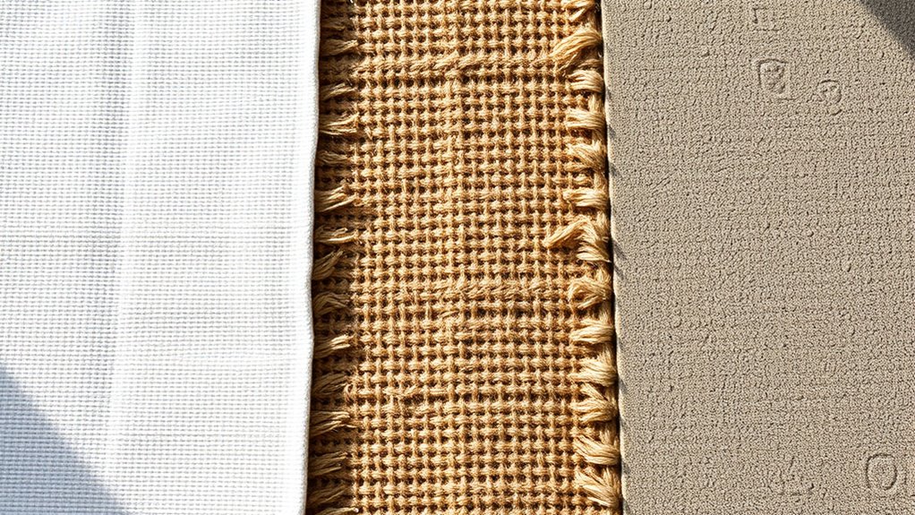 choosing rug backing durability