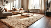 choosing rugs for heated floors