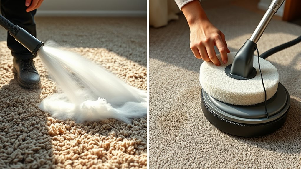 choosing suitable carpet cleaning