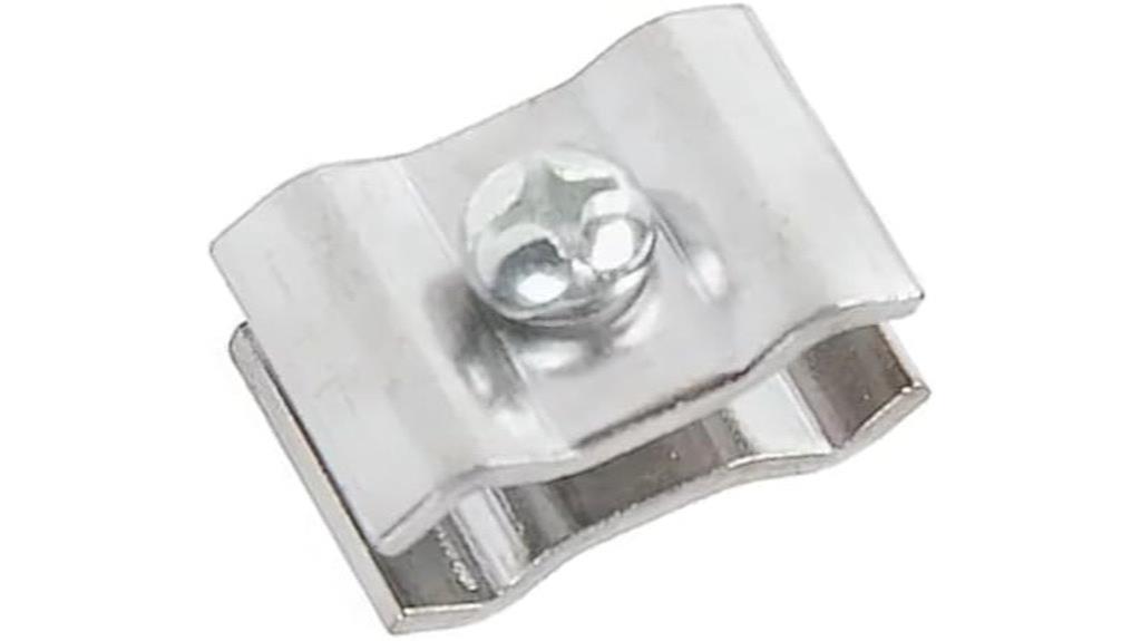 chrome grid panel clips