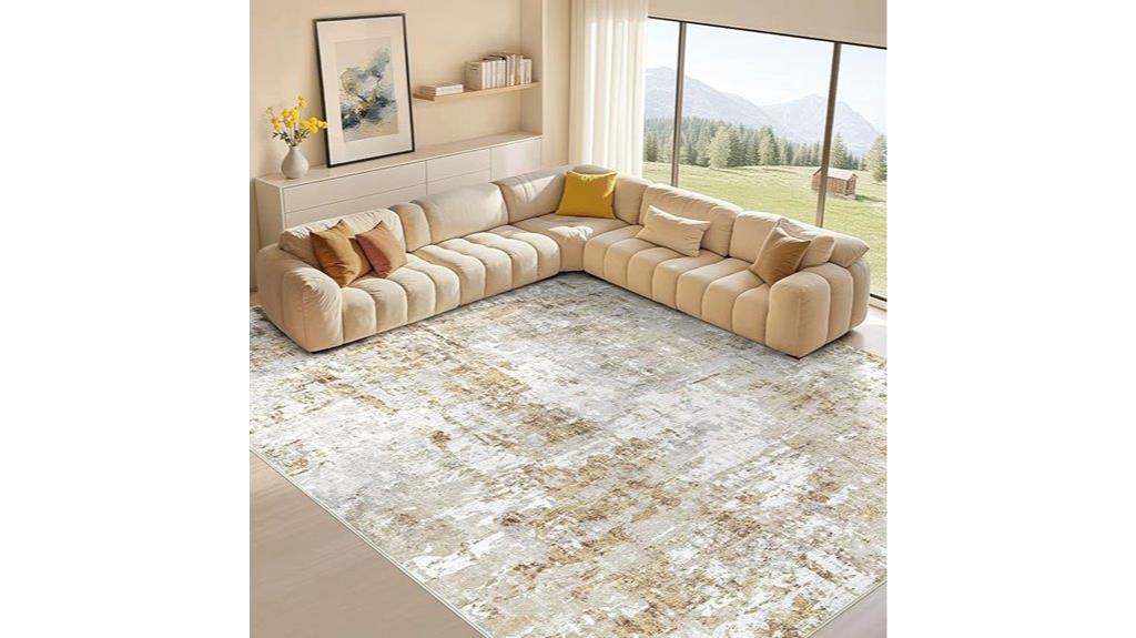 colorful abstract rug