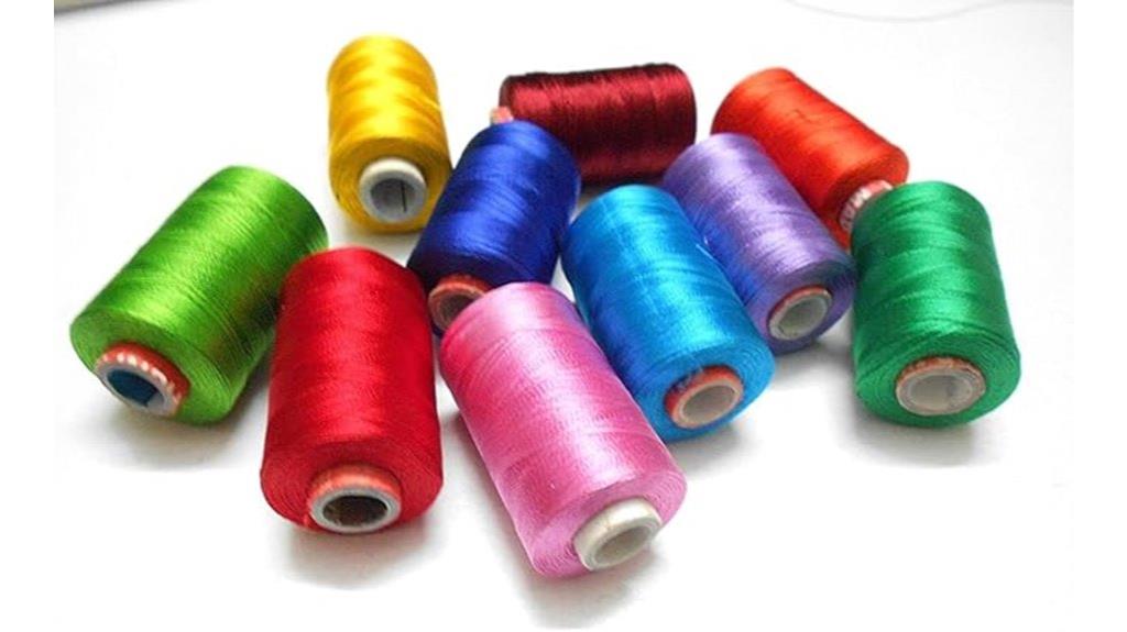 colorful jewelry embroidery thread
