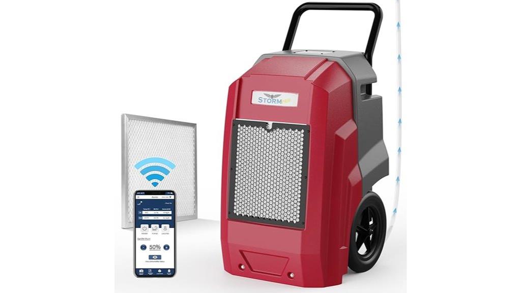 commercial dehumidifier with pump