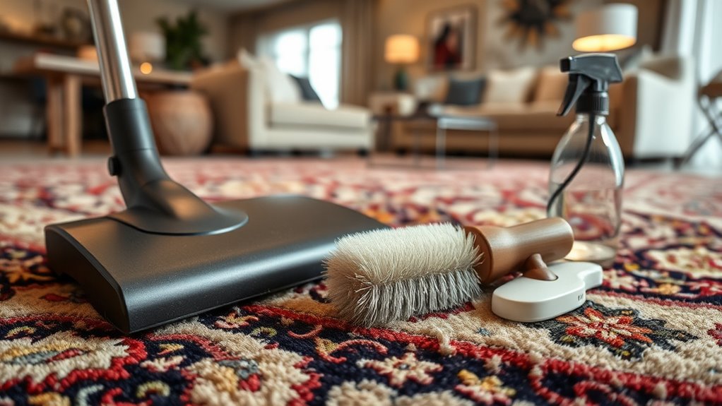 comprehensive rug maintenance schedule