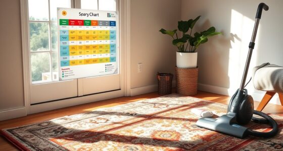 comprehensive rug maintenance schedule