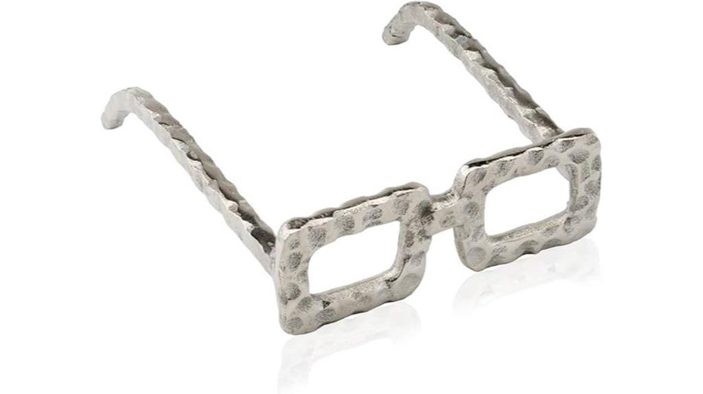 contemporary silver square decor
