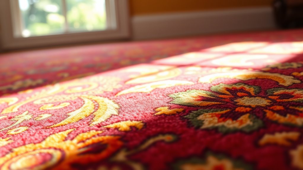 controlled sunlight preserves carpets