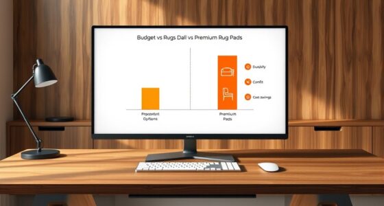 cost comparison rug pads