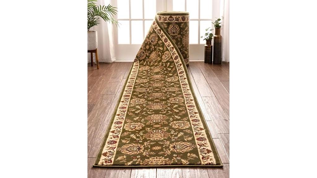 custom woven hallway runner