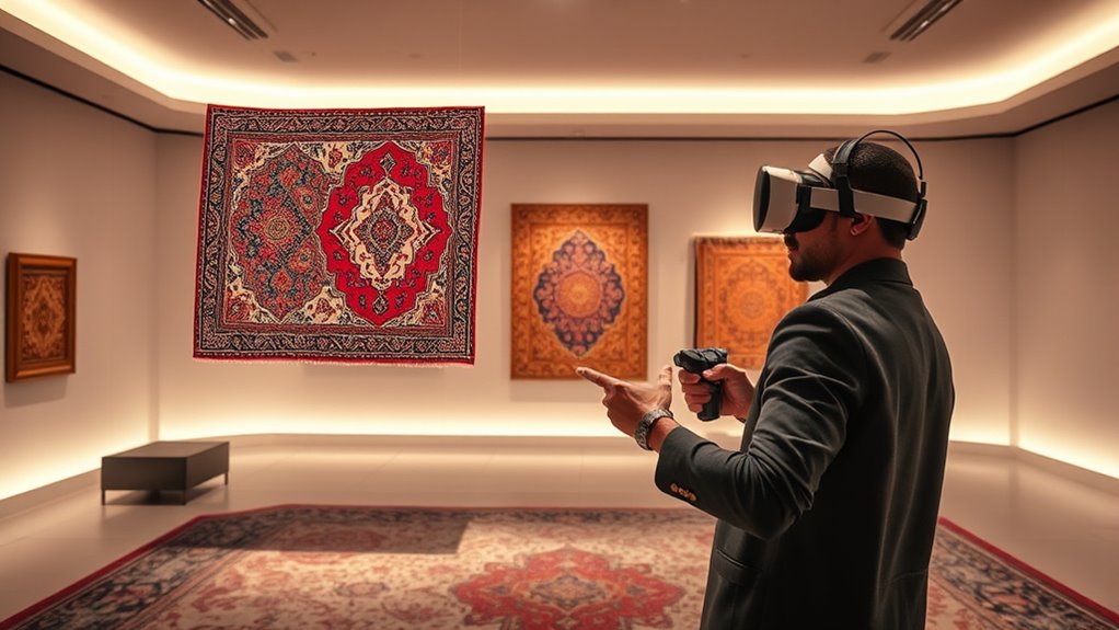 customizable virtual rug design